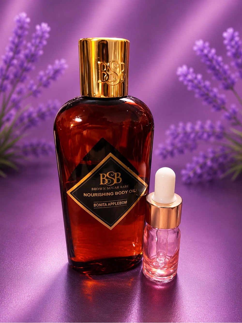 🌟FRUITY SCENTS🌟 Brown Sugar Babe- nourishing body oils. 5ml sample bottles. - Picture 5 of 5